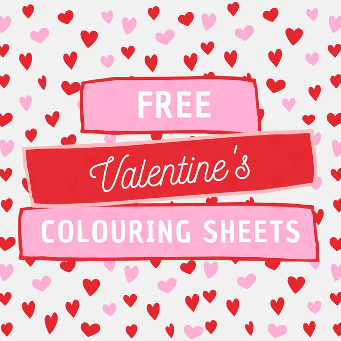 Free Valentines Day Colouring Sheets