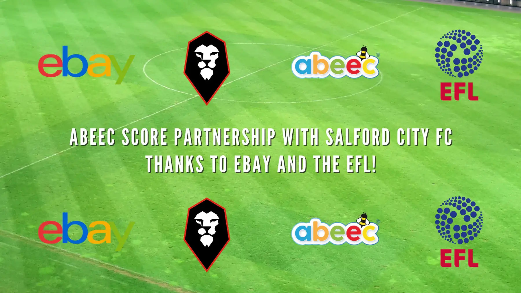 a-bee-c Score Partnership With Salford City FC Thanks To eBay And The EFL!
