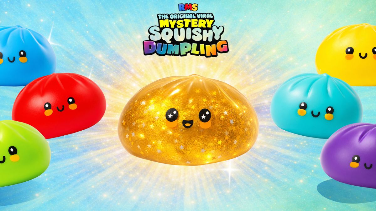 RMS Mystery Squishy Dumplings with the rare glitter in the middle