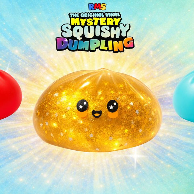 RMS Mystery Squishy Dumplings with the rare glitter in the middle