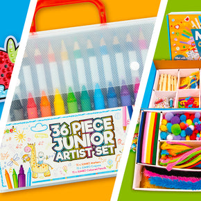Canvas & Colouring Supplies