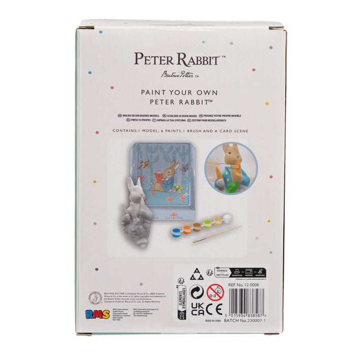 abeec Paint Your Own Peter Rabbit Craft Kit Creative Easter Painting Activity for Kids