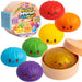 Golden Stuffed Edition mystery squishy dumplings from RMS, seven colours with the sealed steamers