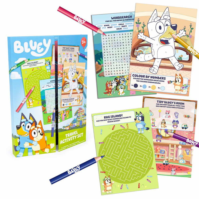 Bluey A5 Travel Activity Set — abeec® toys