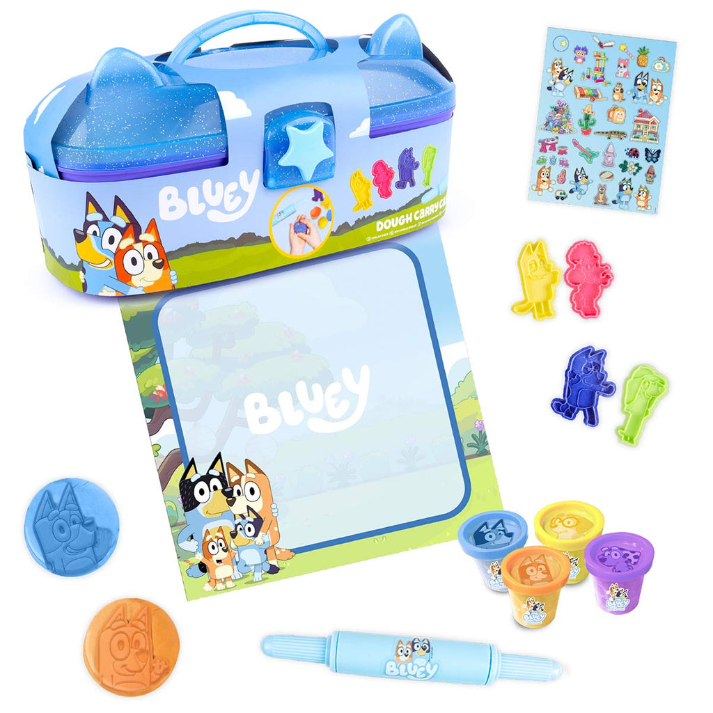 アメリカtarget限定bluey 入れかえ コレクターケース ドールセット
