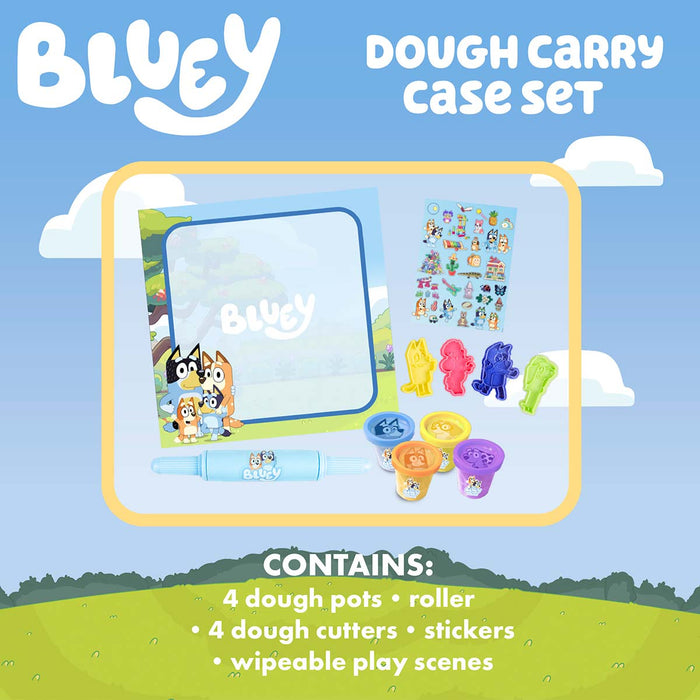 Bluey Dough Carry Case Set — abeec® toys