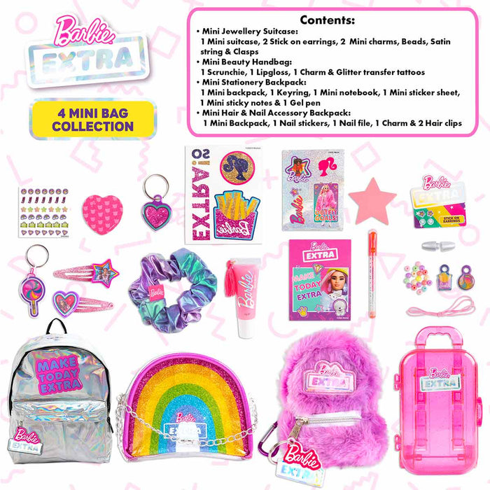 Barbie 4 x Mini Bag Collection