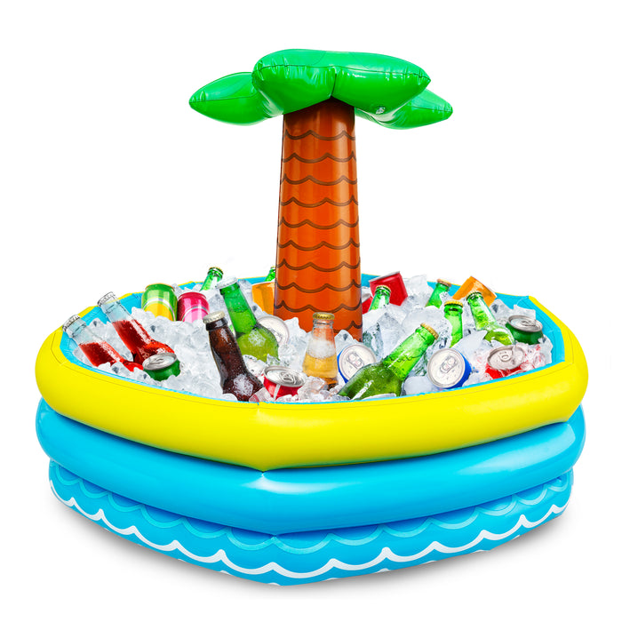 Inflatable Palm Tree Bottle Cooler