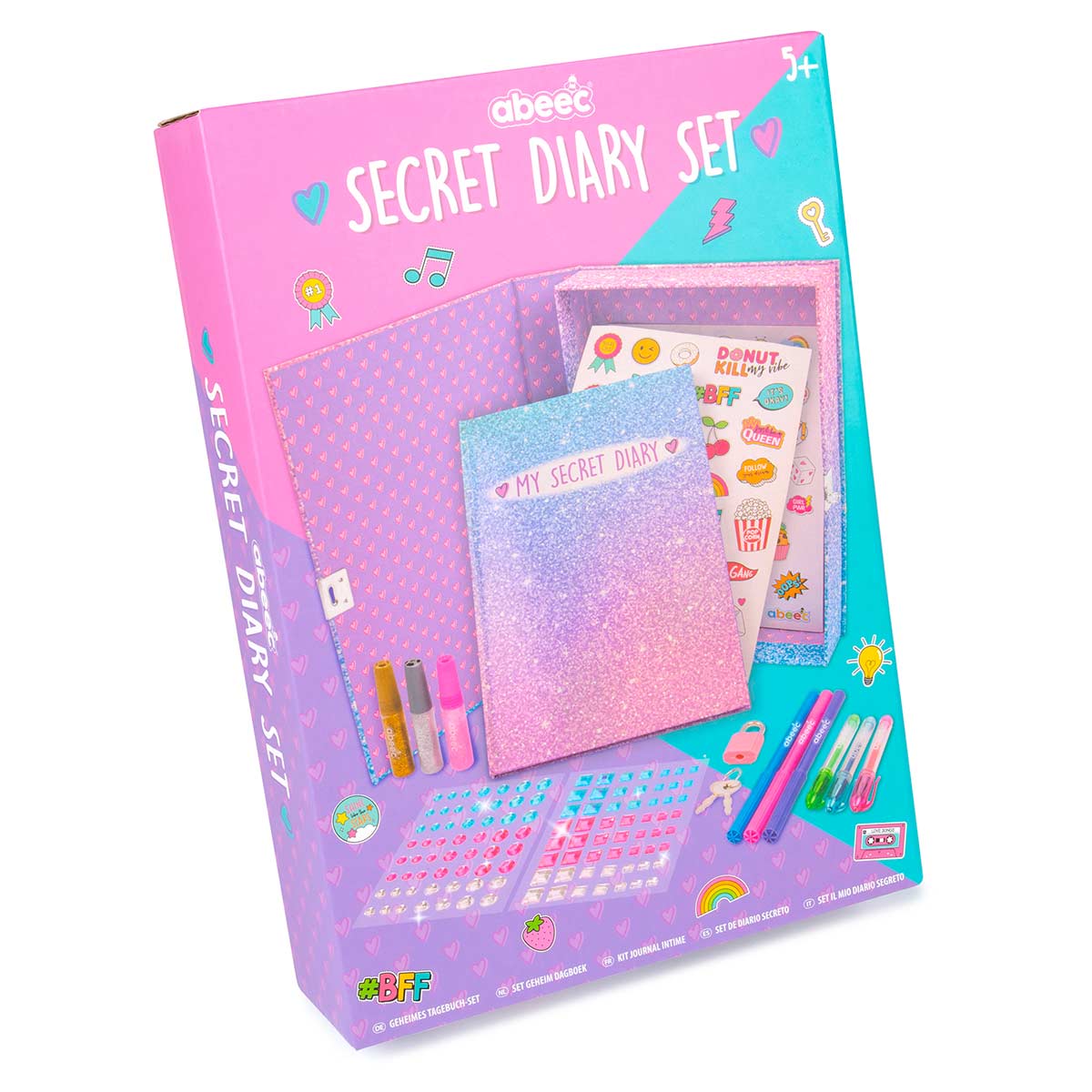 Secret Diary Set | Stationery set | abeec® toys