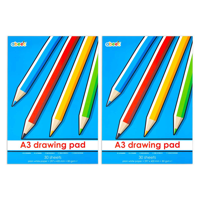 A3 Drawing Pad Pack Of 2