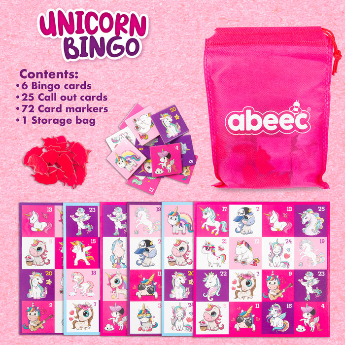abeec Unicorn Bingo