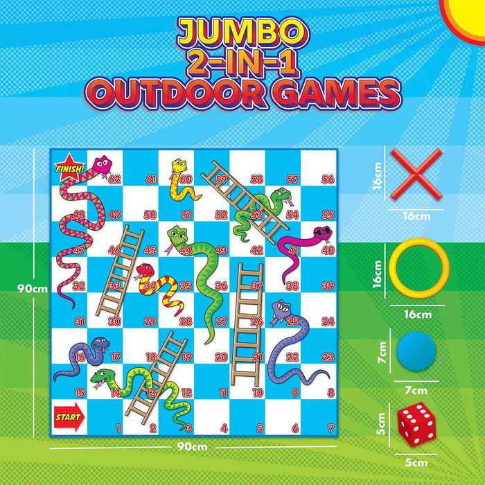 Jumbo 2-in1 Outdoor Games