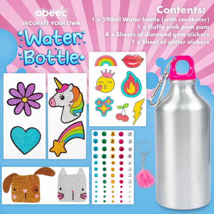 L.O.L. Surprise! Color Your Own Water Bottle - DIY Bottle Coloring