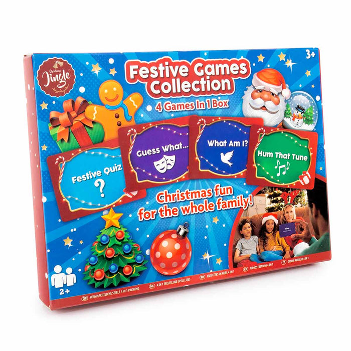Festive Family Board Games Collection