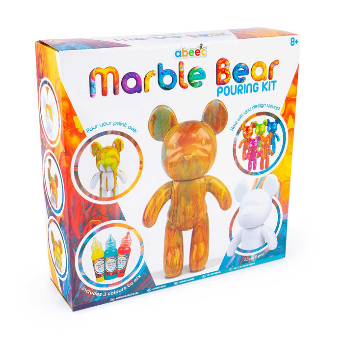 Paint Your Own Marble Bear Painting Kit — abeec® toys