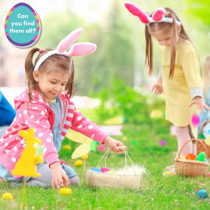 24 Plastic Easter Eggs