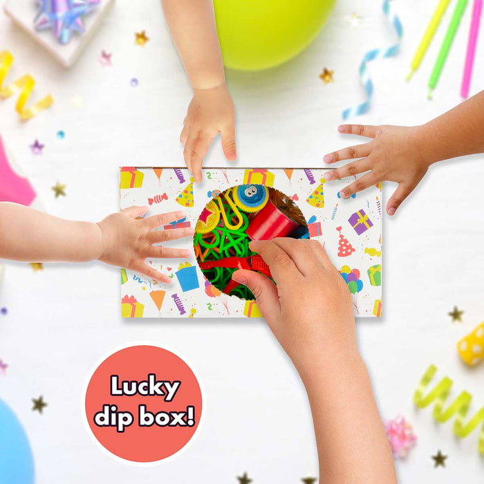 Party Box Algorithm 150 Piece Party Box Lucky Dip Box — abeec® toys