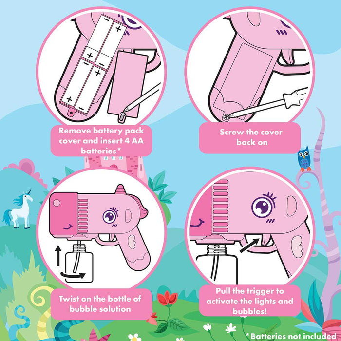 Abeec Unicorn Bubble Gun — abeec® toys