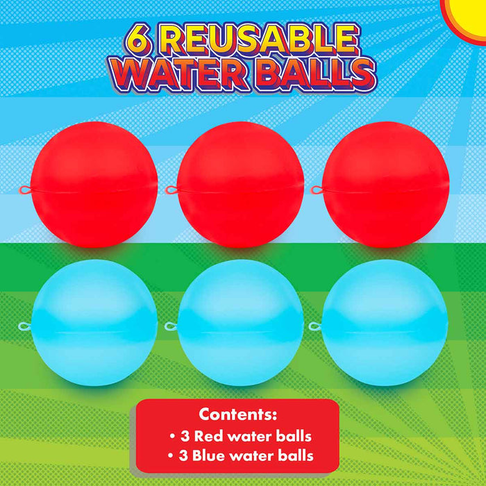 6 Reusable Water Balloons