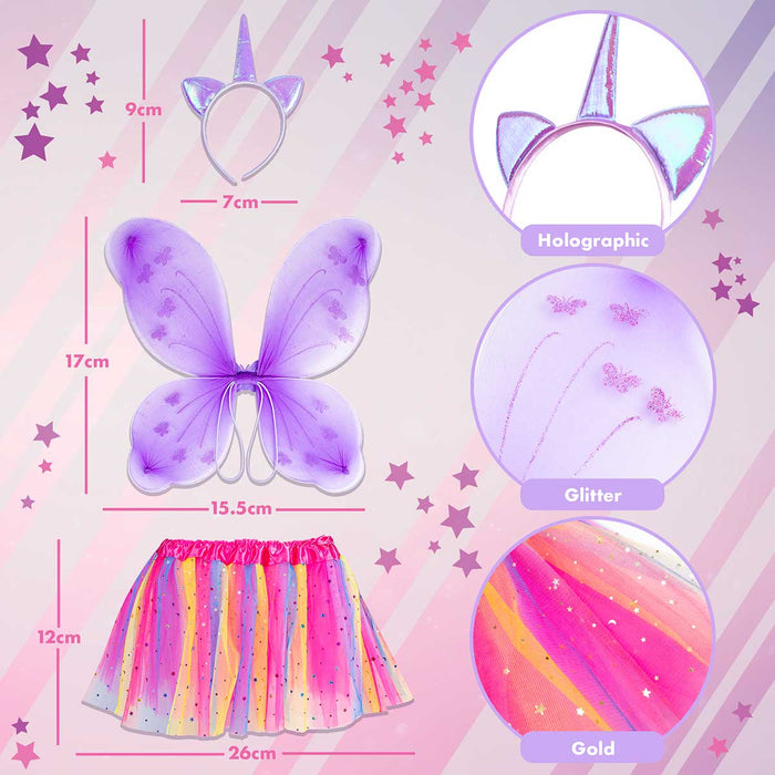 Unicorn Fairy Dress Up Costume abeec toys Unicorn Fairy Dress Up Costume abeec toys