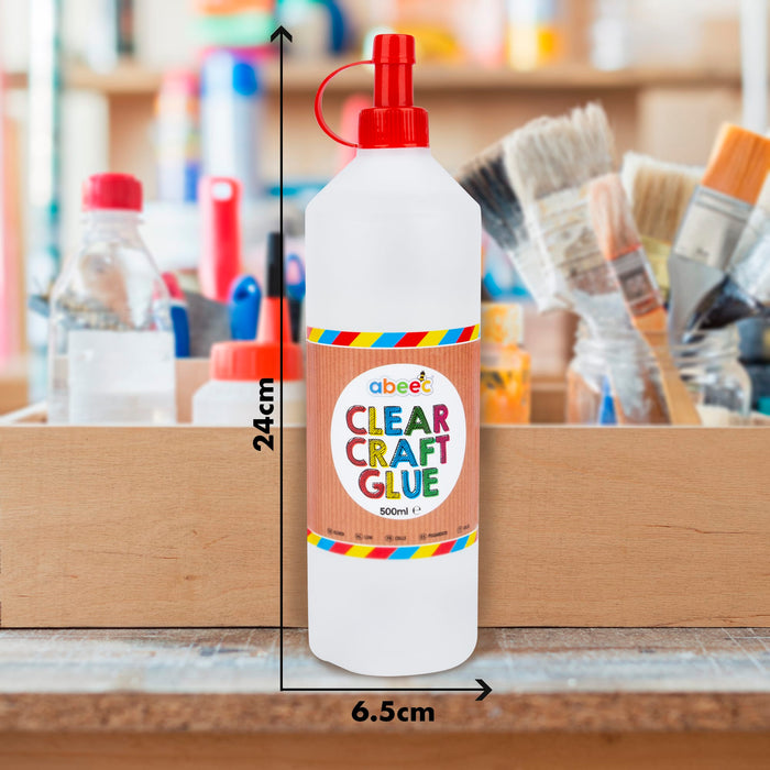 500ml Clear Craft Glue — abeec® toys