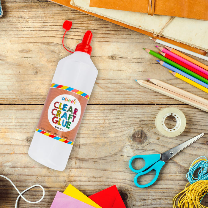 500ml Clear Craft Glue — abeec® toys