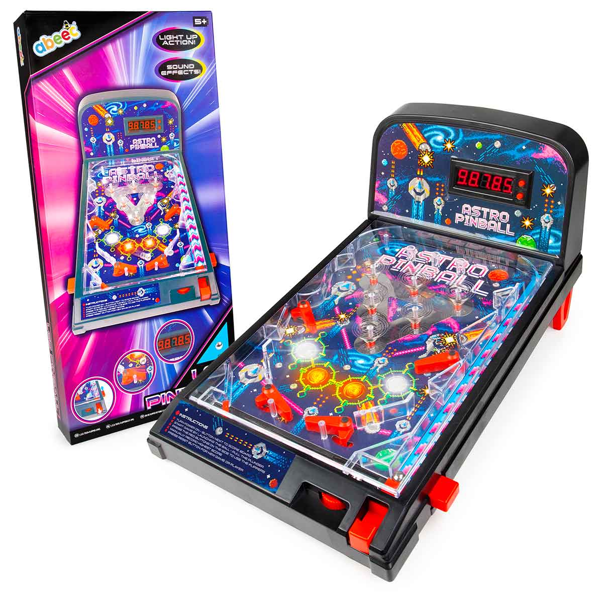 Arcade Pinball Machine Space Pinball Machine - Electronic Tabletop