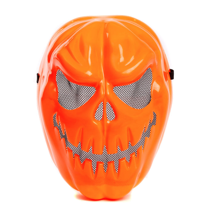 abeec Pumpkin Halloween Mask - Spooky Face Disguise for Kids & Adults