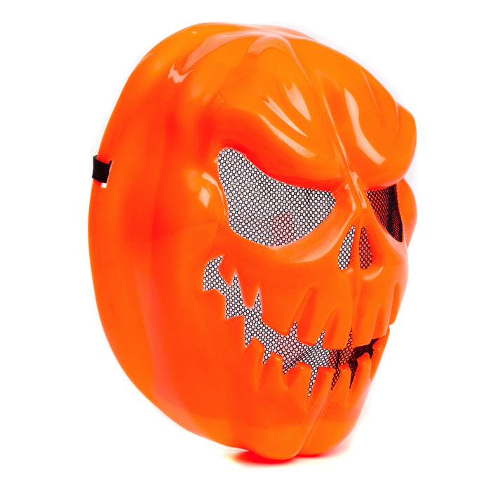 abeec Pumpkin Halloween Mask - Spooky Face Disguise for Kids & Adults