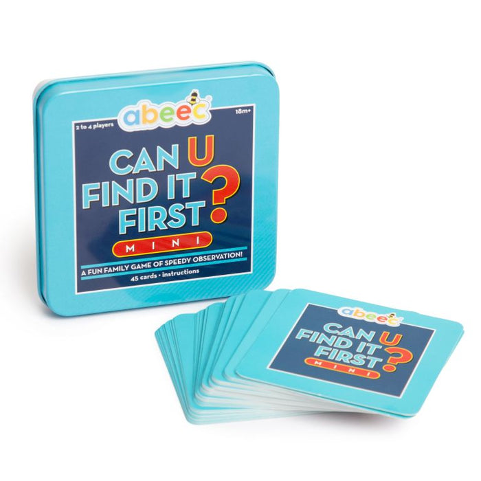 abeec Mini Can U Find It First? Board Game