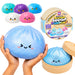 RMS giant mystery squishy dumpling in bamboo steamer packaging, 17cm, on white background
