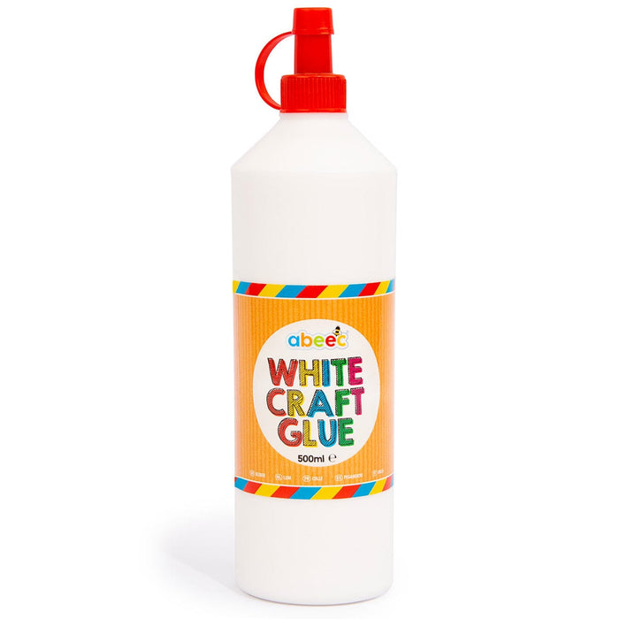 500ml of white craft glue, part of the ultimate craft bundle