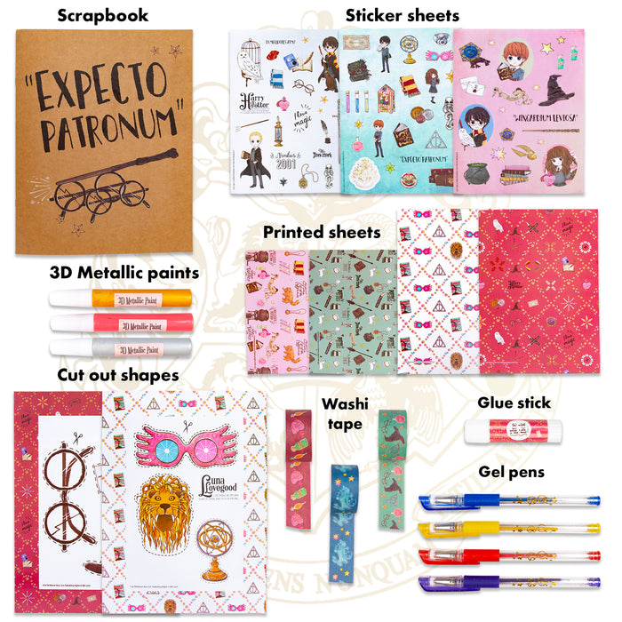 Get Trend Harry Potter Album Scrapbook con Cuaderno Boligrafos Get Trend Harry Potter Album Scrapbook con Cuaderno Boligrafos