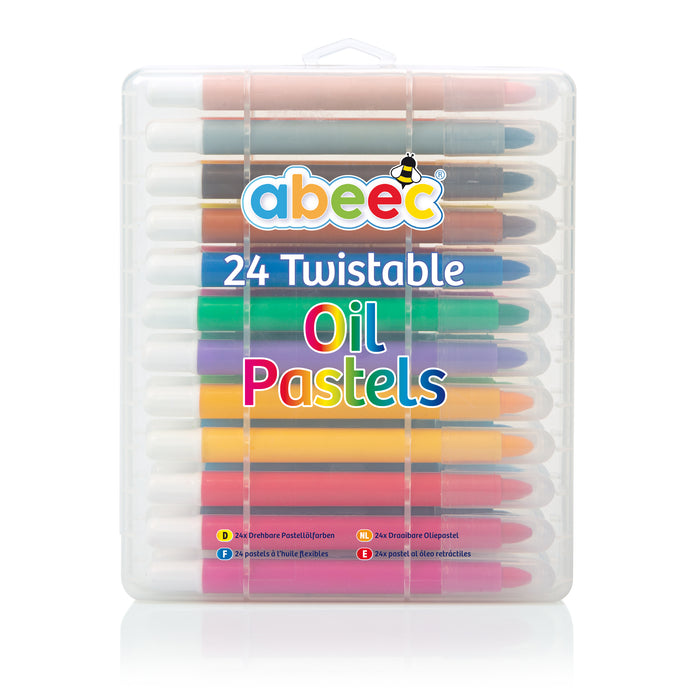 24 Twistable Oil Pastels