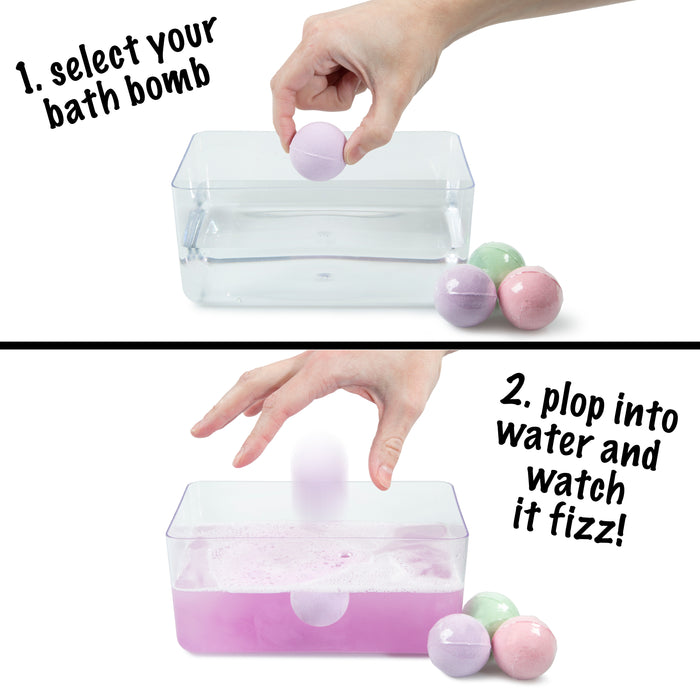 10 Scented Bath Bombs