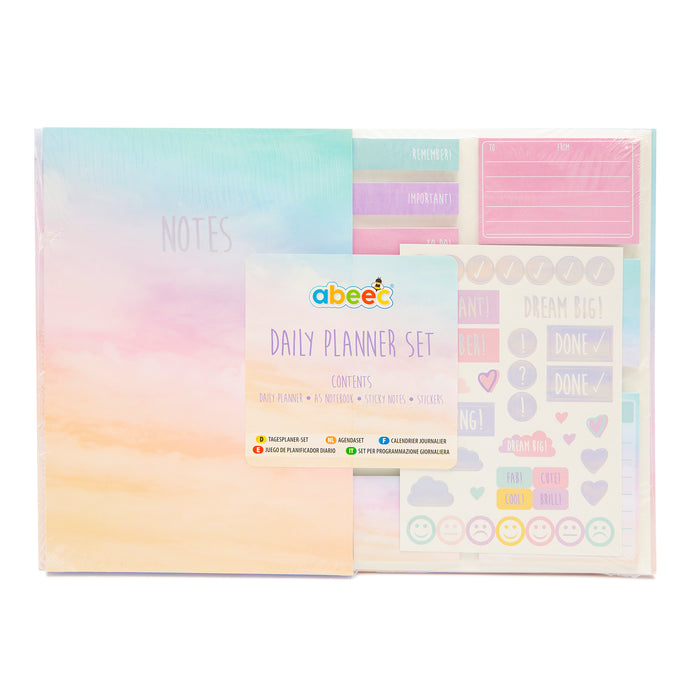 Pastel Daily Planner Set