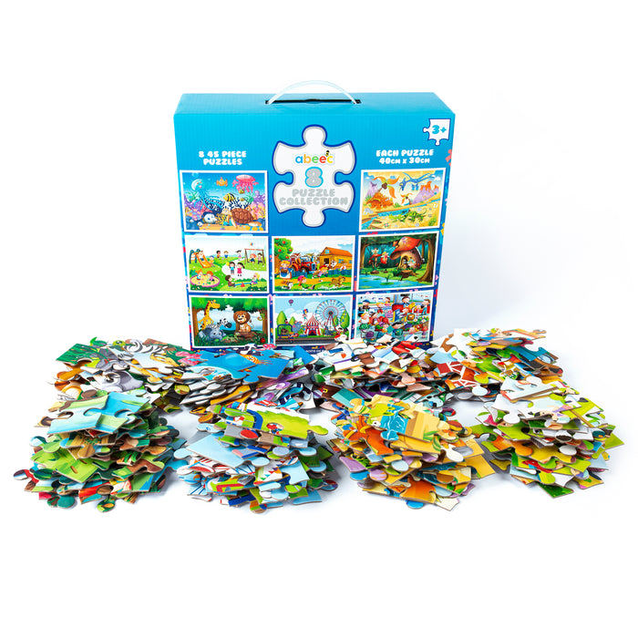 8 Pack Puzzle Collection