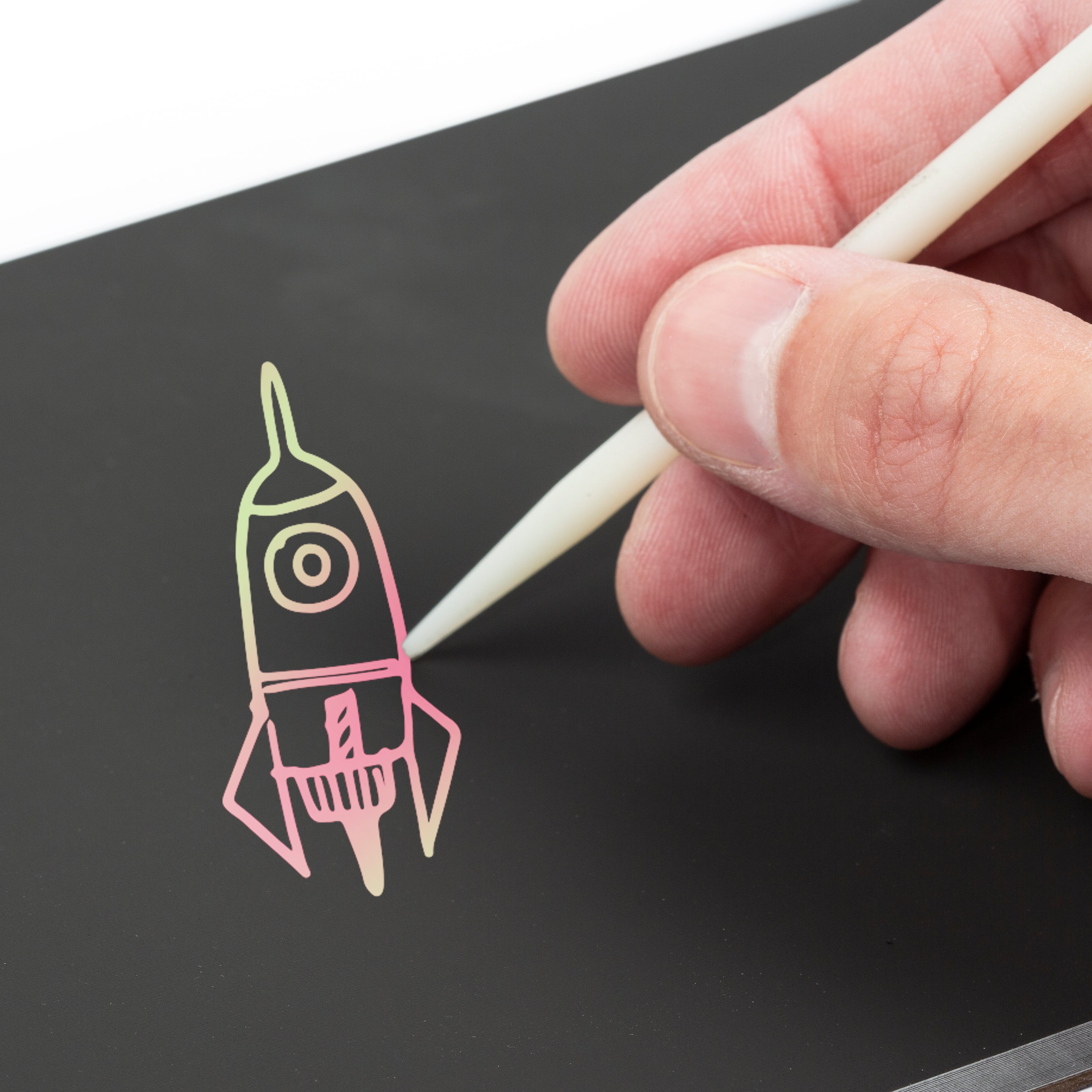 Holographic Scratch Art Pads abeec® toys