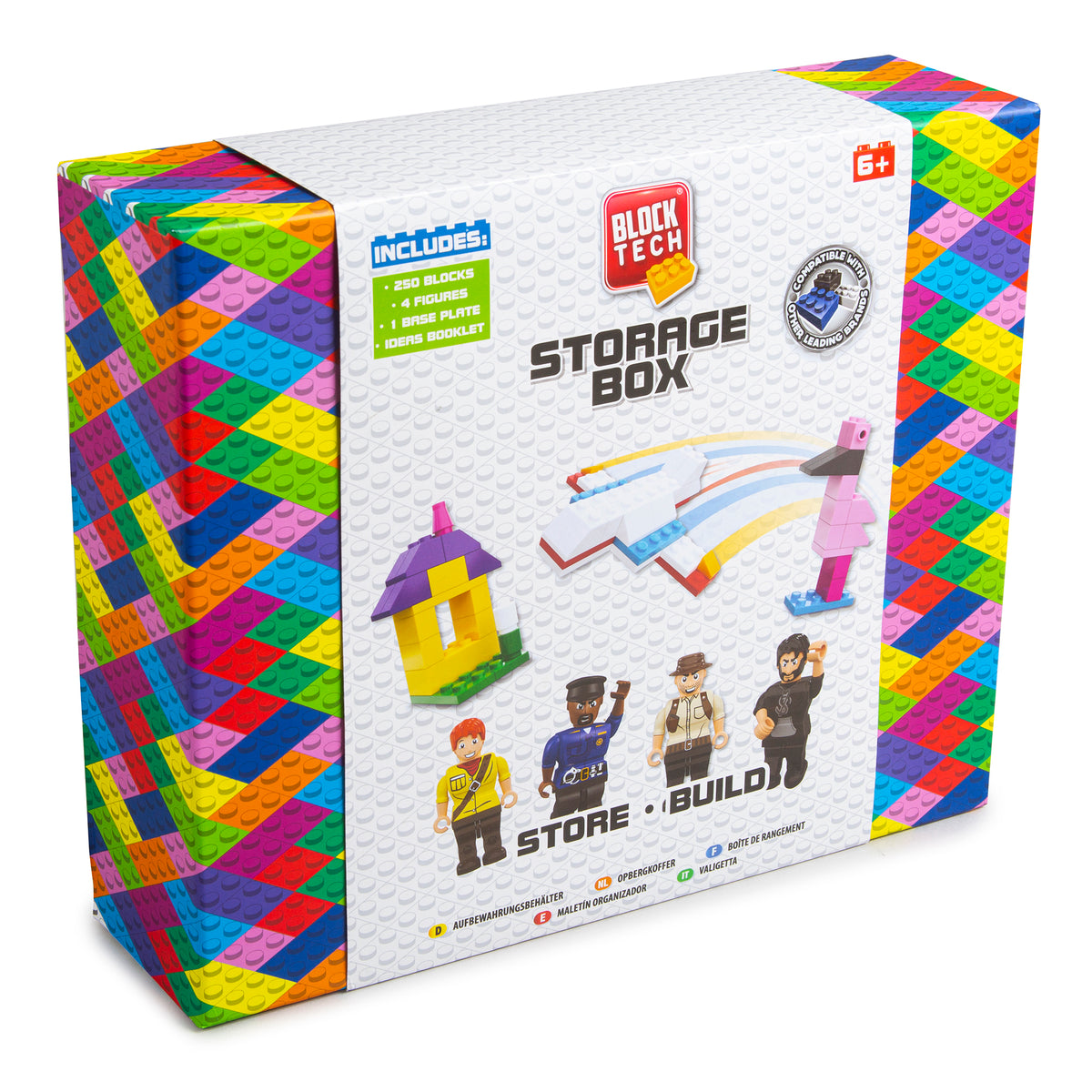 Block Tech Building Block Set & Storage Box | abeec® toys
