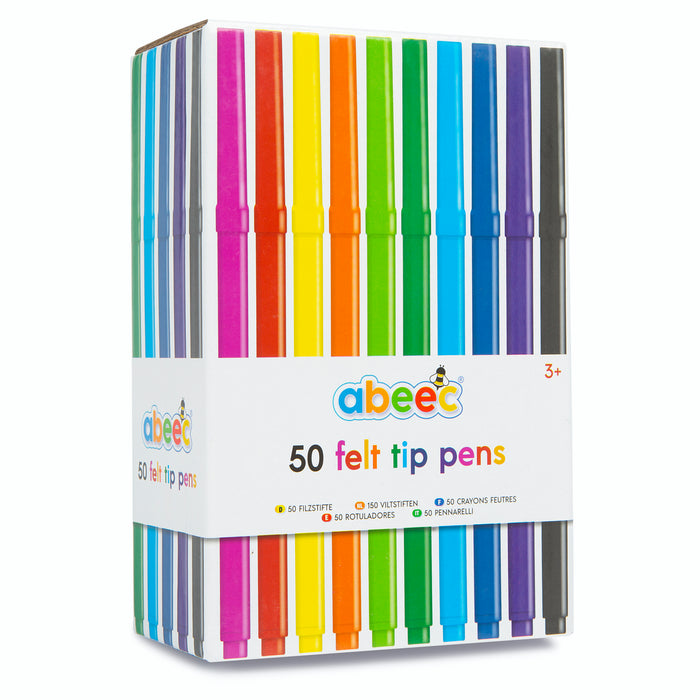 50 Felt Tip Pens