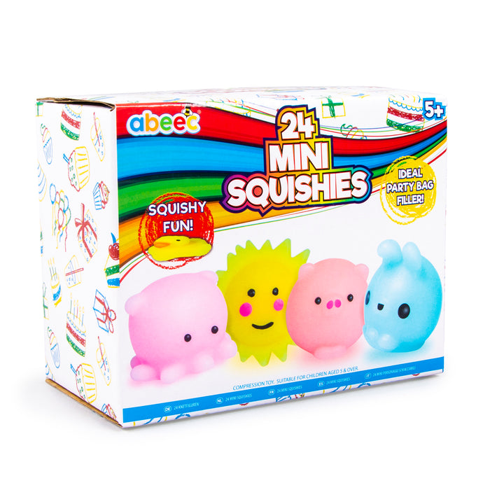 24 Mini Squishes Party Bag Fillers
