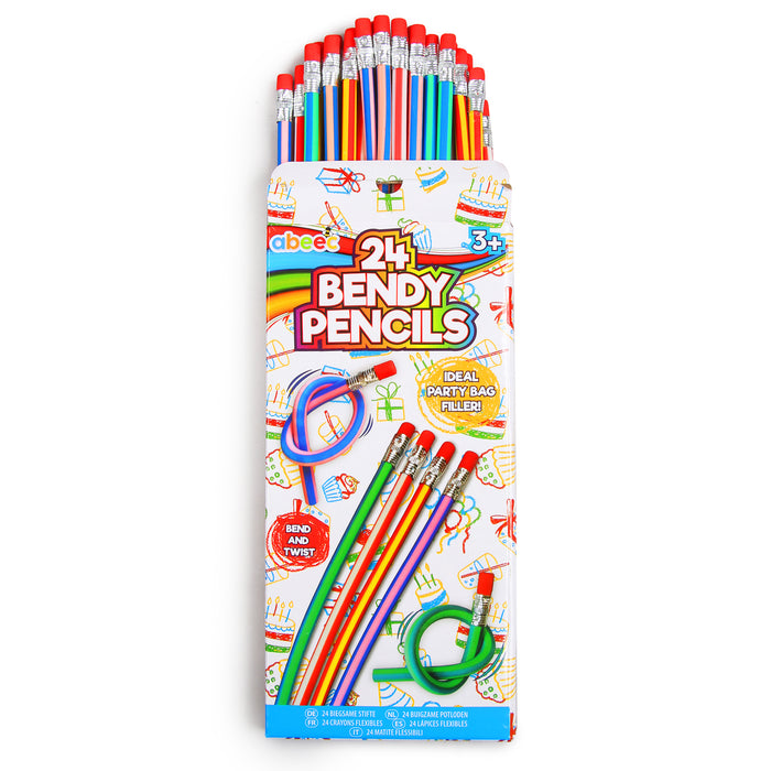 24 Bendy Pencils