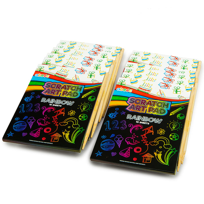 Art Star A4 Scratch Art Pad 40 Sheets Rainbow 862 Explore the latest  fashion trends and buy now