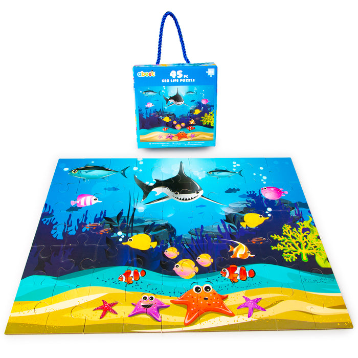 Sea Life Jigsaw Puzzle 45 Pieces