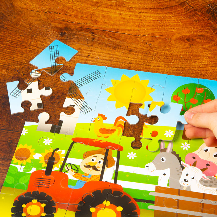 Farmyard Jigsaw Puzzle 45 Piece