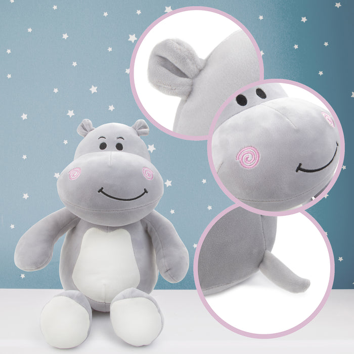Super Soft Cuddly Hippo Toy