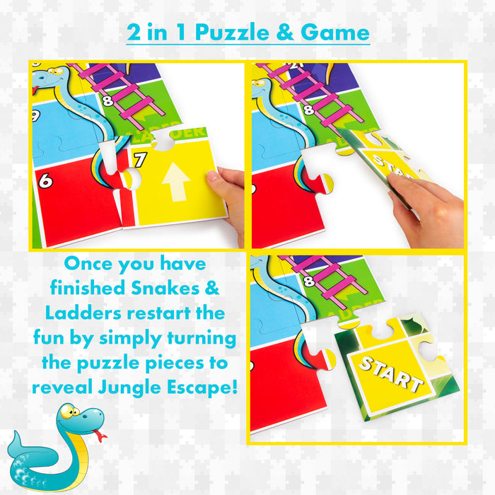 2 in 1 Giant Puzzle Game