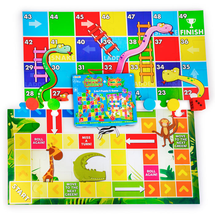 2 in 1 Giant Puzzle Game