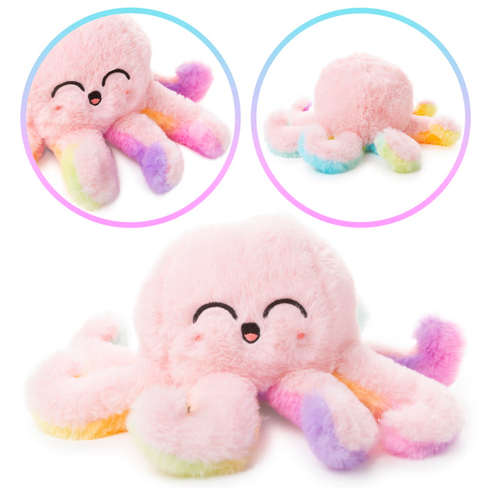 Reversible Soft Octopus Toy