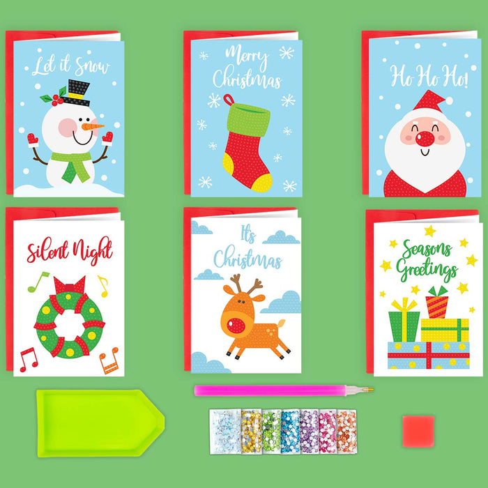Crystal Painting Christmas Cards